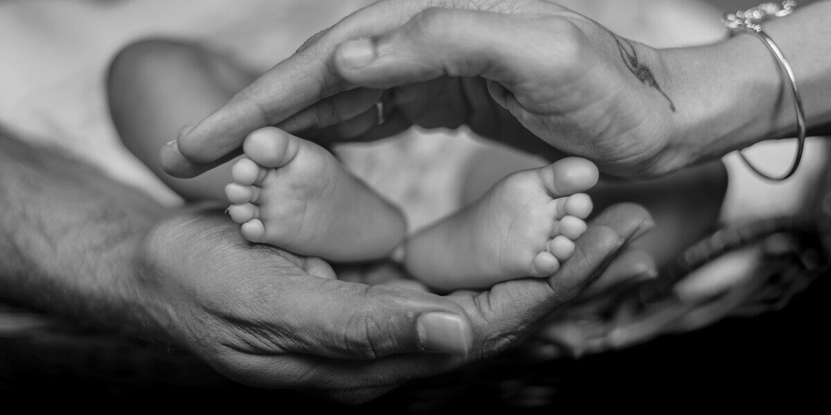 bw hands feet cropped